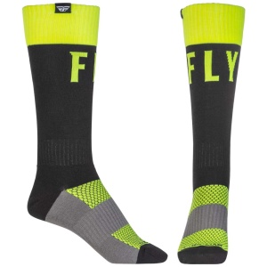 CALCETA MX PRO HI-VIZ/BLACK