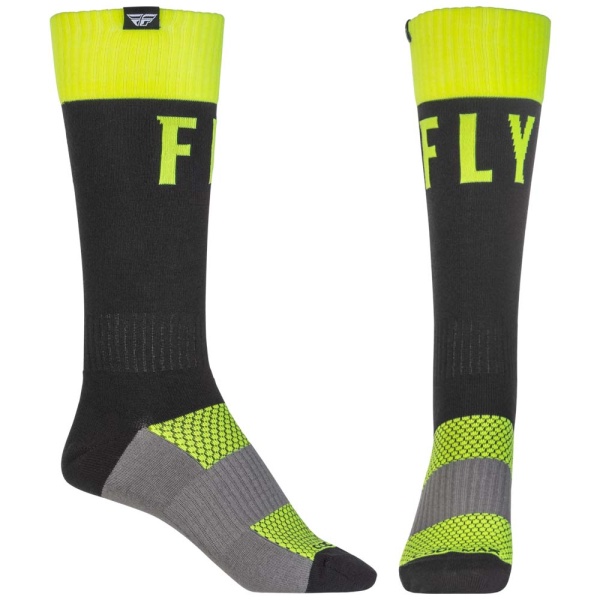 CALCETA MX PRO HI-VIZ/BLACK