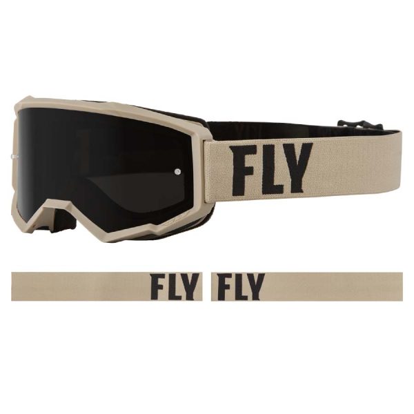 Antiparra Fly Racing Focus Sand Khaki/Café