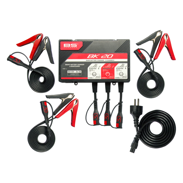 CARGADOR DE BATERÍAS BK-20 BS BATTERY - Imagen 3