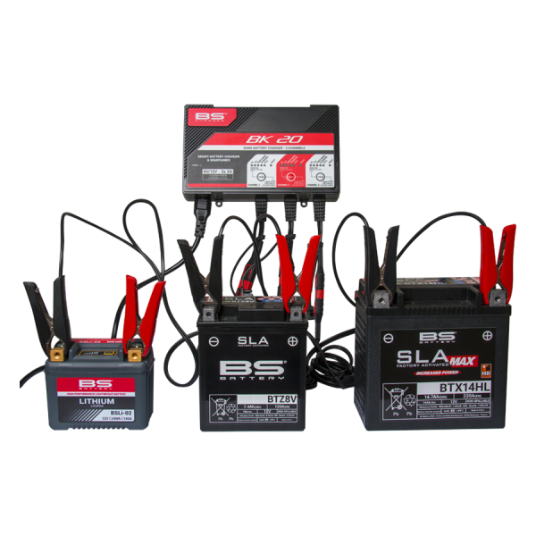 CARGADOR DE BATERÍAS BK-20 BS BATTERY - Imagen 4