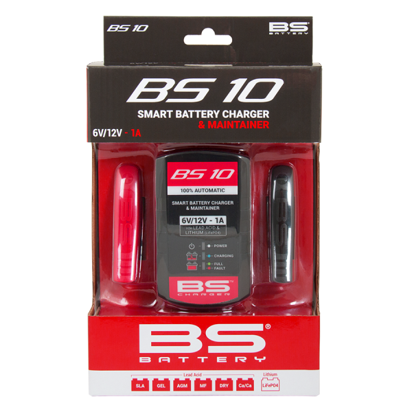 CARGADOR DE BATERÍAS BS-10 BS BATTERY