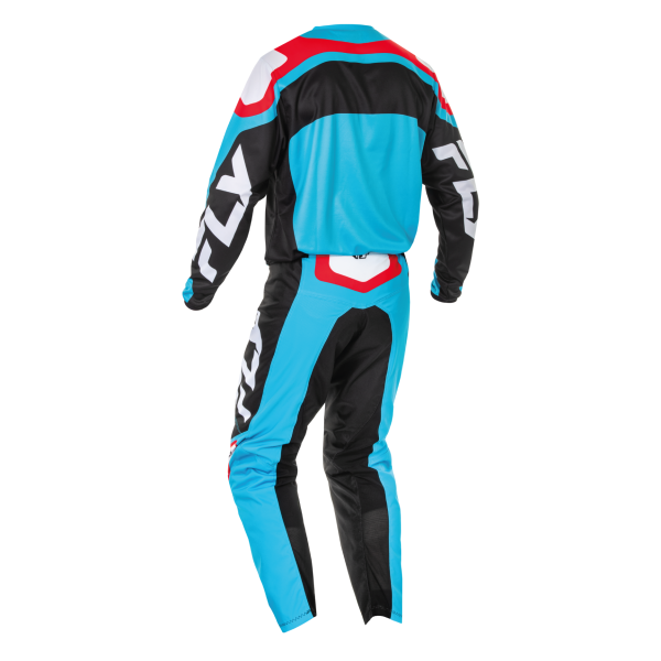 TRAJE FLY RACING F-16 CYAN//BLACK//WHITE 2025 - Imagen 2