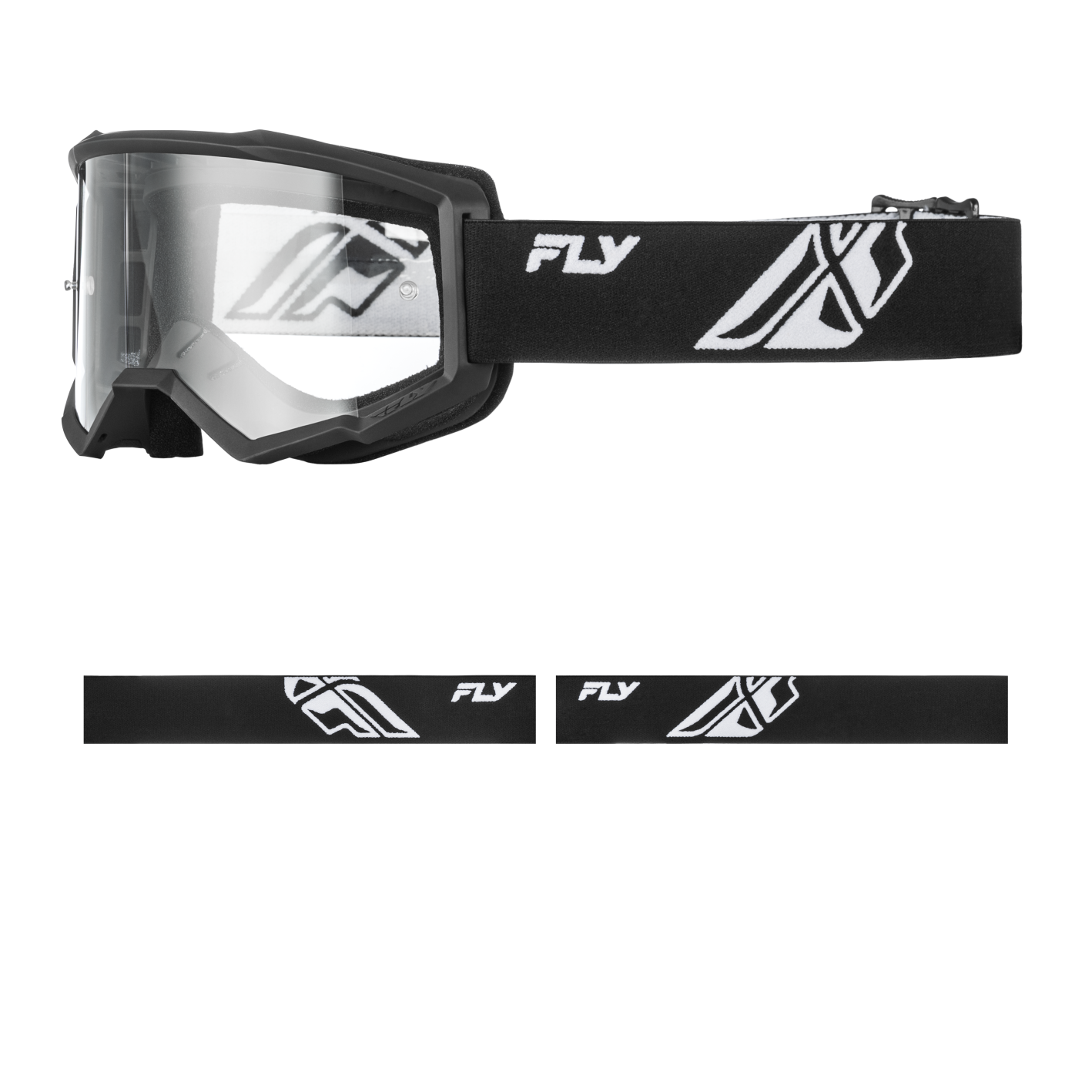 Antiparra Fly Racing Focus Black/White